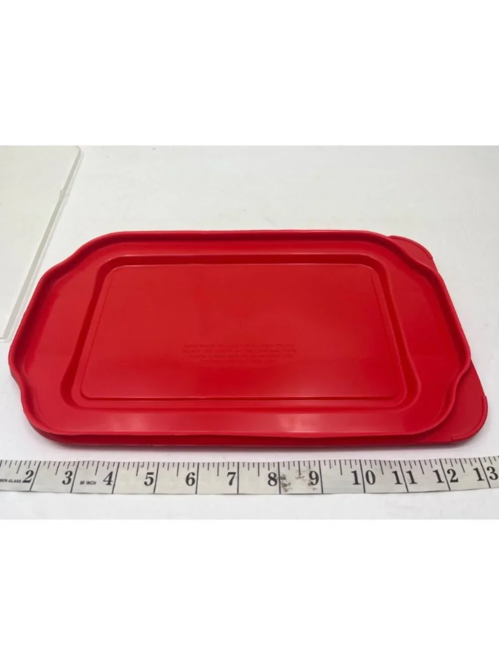 Pyrex Red Plastic Storage Lid 13
